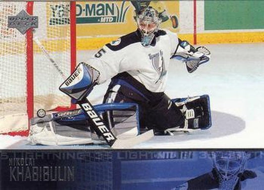 #422 Nikolai Khabibulin - Tampa Bay Lightning - 2003-04 Upper Deck Hockey
