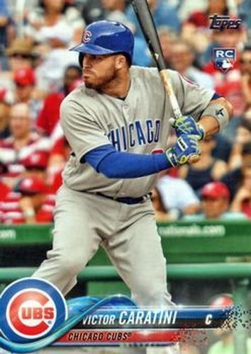 #422 Victor Caratini - Chicago Cubs - 2018 Topps Baseball