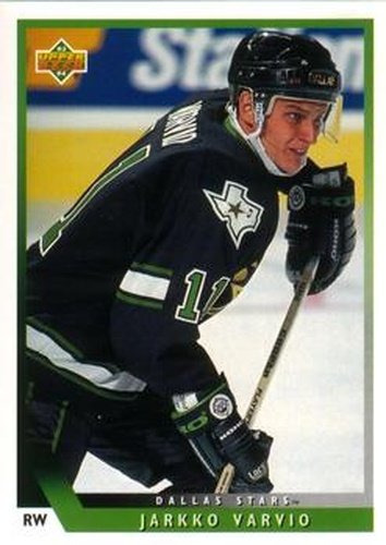 #422 Jarkko Varvio - Dallas Stars - 1993-94 Upper Deck Hockey