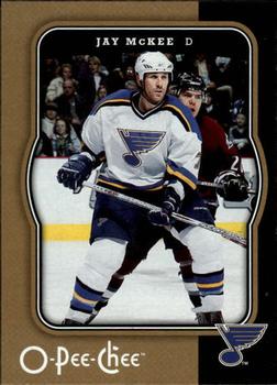 #422 Jay McKee - St. Louis Blues - 2007-08 O-Pee-Chee Hockey
