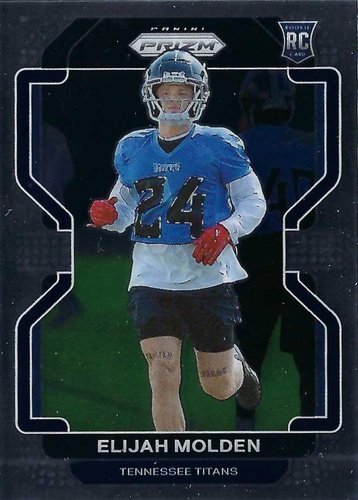 #422 Elijah Molden - Tennessee Titans - 2021 Panini Prizm Football