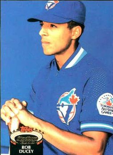 #422 Rob Ducey - Toronto Blue Jays - 1992 Stadium Club Baseball