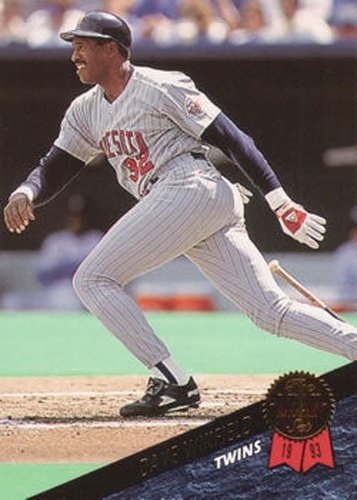 #423 Dave Winfield - Minnesota Twins - 1993 Leaf Baseball