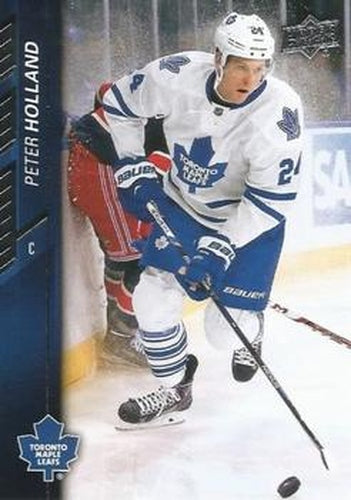 #423 Peter Holland - Toronto Maple Leafs - 2015-16 Upper Deck Hockey