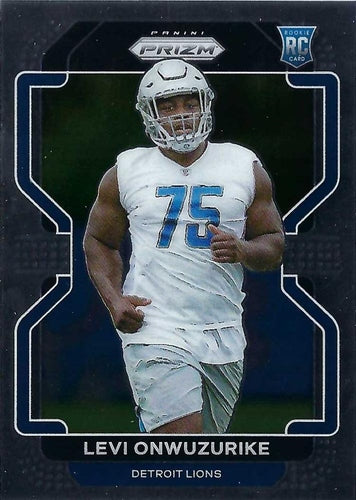 #423 Levi Onwuzurike - Detroit Lions - 2021 Panini Prizm Football