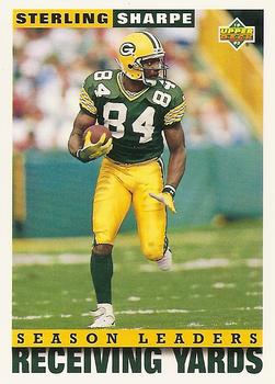 #423 Sterling Sharpe - Green Bay Packers - 1993 Upper Deck Football