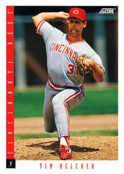 #423 Tim Belcher - Cincinnati Reds - 1993 Score Baseball