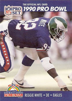 #423 Reggie White - Philadelphia Eagles - 1990 Pro Set Football