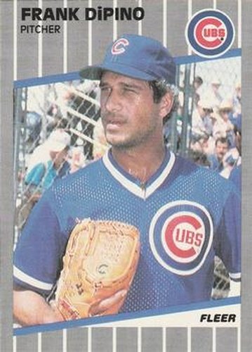 #423 Frank DiPino - Chicago Cubs - 1989 Fleer Baseball