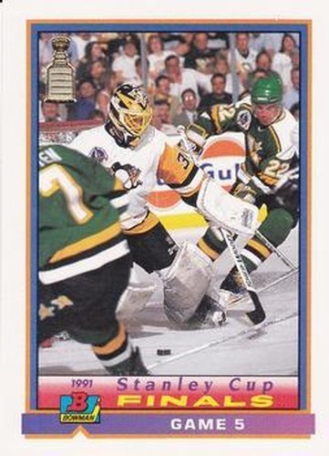 #423 Stanley Cup Finals Game 5 - Minnesota North Stars / Pittsburgh Penguins - 1991-92 Bowman Hockey