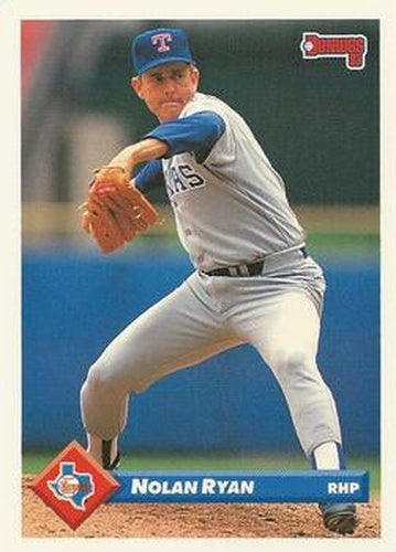 #423 Nolan Ryan - Texas Rangers - 1993 Donruss Baseball