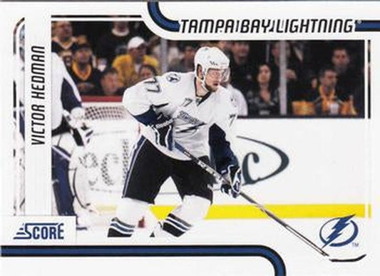 #423 Victor Hedman - Tampa Bay Lightning - 2011-12 Score Hockey