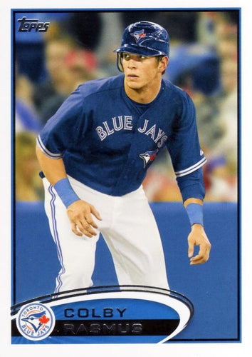 #423 Colby Rasmus - Toronto Blue Jays - 2012 Topps Baseball