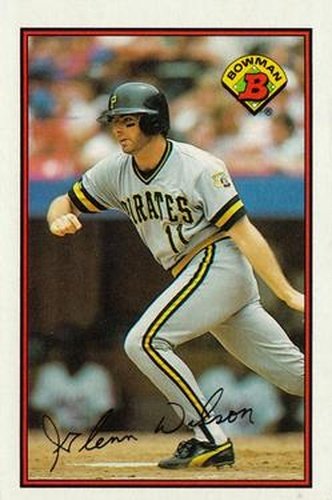 #423 Glenn Wilson - Pittsburgh Pirates - 1989 Bowman Baseball
