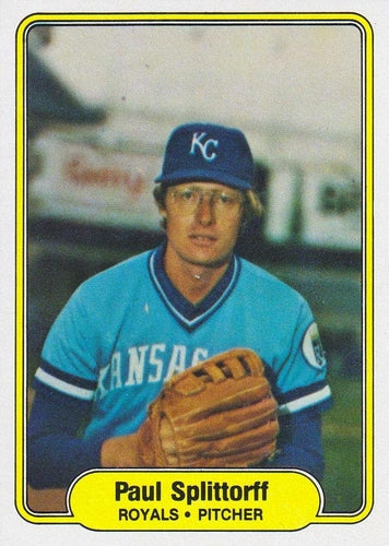 #423 Paul Splittorff - Kansas City Royals - 1982 Fleer Baseball