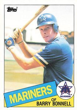 #423 Barry Bonnell - Seattle Mariners - 1985 Topps Baseball