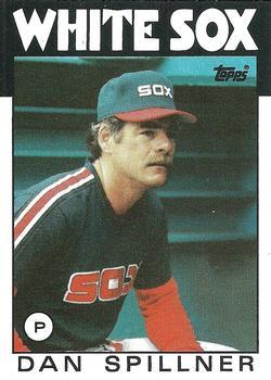 #423 Dan Spillner - Chicago White Sox - 1986 Topps Baseball