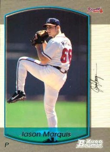 #423 Jason Marquis - Atlanta Braves - 2000 Bowman Baseball