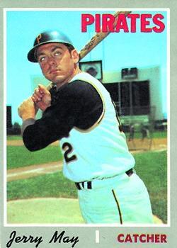 #423 Jerry May - Pittsburgh Pirates - 1970 Topps Baseball