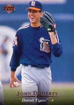 #423 John Doherty - Detroit Tigers - 1995 Upper Deck Baseball
