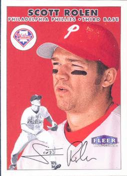 #423 Scott Rolen - Philadelphia Phillies - 2000 Fleer Tradition Baseball