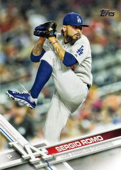 #423 Sergio Romo - Los Angeles Dodgers - 2017 Topps Baseball