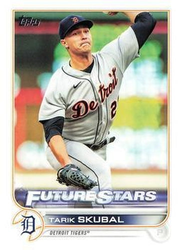 #423 Tarik Skubal - Detroit Tigers - 2022 Topps Baseball