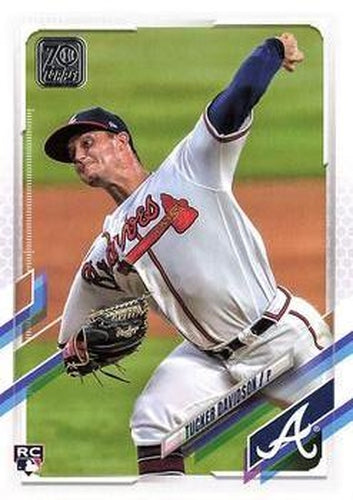 #423 Tucker Davidson - Atlanta Braves - 2021 Topps Baseball