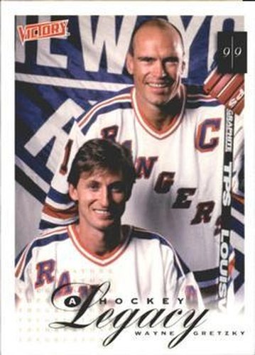 #423 Wayne Gretzky - New York Rangers - 1999-00 Upper Deck Victory Hockey