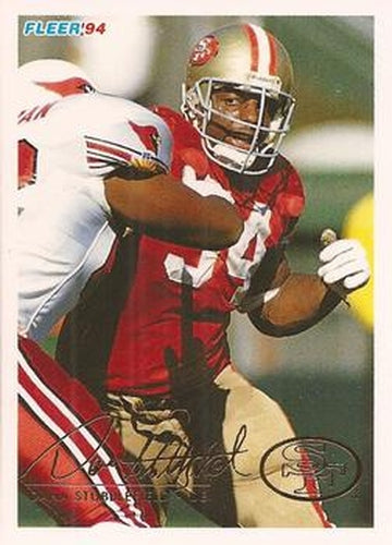 #423 Dana Stubblefield - San Francisco 49ers - 1994 Fleer Football