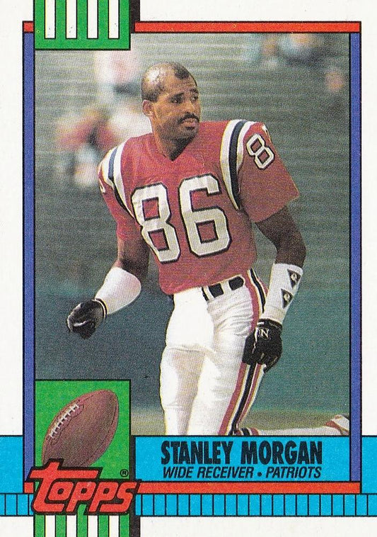 #423 Stanley Morgan - New England Patriots - 1990 Topps Football