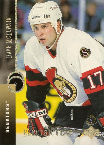 #423 Dave McLlwain - Ottawa Senators - 1994-95 Upper Deck Hockey - Electric Ice