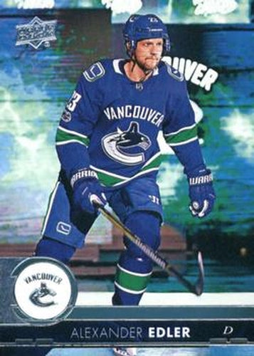 #423 Alexander Edler - Vancouver Canucks - 2017-18 Upper Deck Hockey