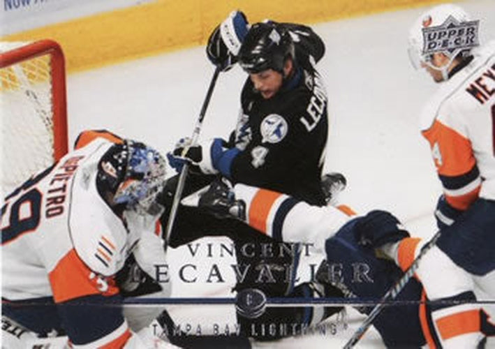 #424 Vincent Lecavalier - Tampa Bay Lightning - 2008-09 Upper Deck Hockey