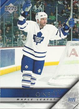 #424 Jeff O'Neill - Toronto Maple Leafs - 2005-06 Upper Deck Hockey