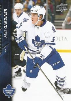 #424 Jake Gardiner - Toronto Maple Leafs - 2015-16 Upper Deck Hockey