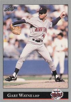 #424 Gary Wayne - Minnesota Twins - 1992 Leaf Baseball