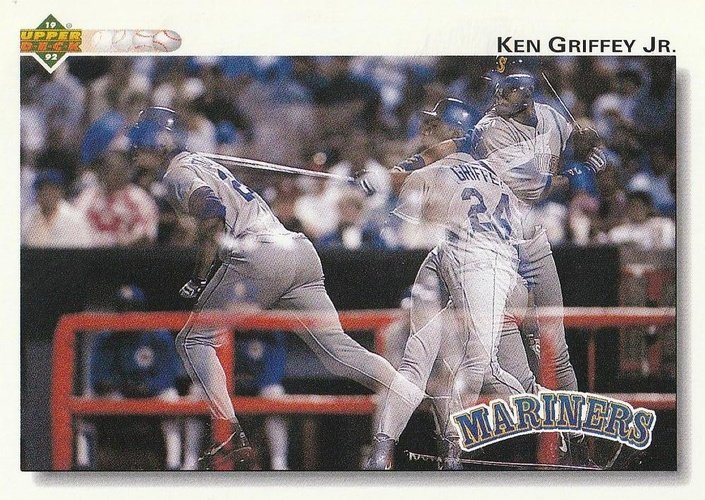 #424 Ken Griffey Jr. - Seattle Mariners - 1992 Upper Deck Baseball