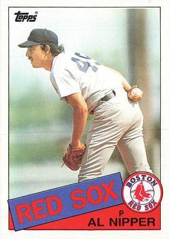 #424 Al Nipper - Boston Red Sox - 1985 Topps Baseball