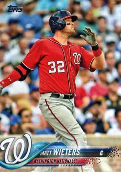 #424 Matt Wieters - Washington Nationals - 2018 Topps Baseball