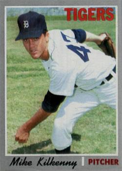 #424 Mike Kilkenny - Detroit Tigers - 1970 Topps Baseball