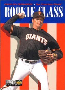 #424 Osvaldo Fernandez - San Francisco Giants - 1996 Collector's Choice Baseball