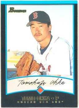 #424 Tomo Ohka - Boston Red Sox - 2001 Bowman Baseball