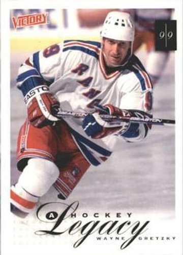 #424 Wayne Gretzky - New York Rangers - 1999-00 Upper Deck Victory Hockey