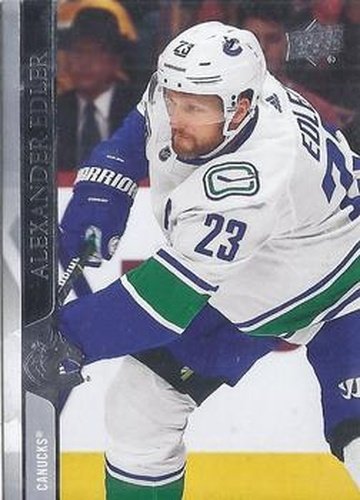 #424 Alexander Edler - Vancouver Canucks - 2020-21 Upper Deck Hockey