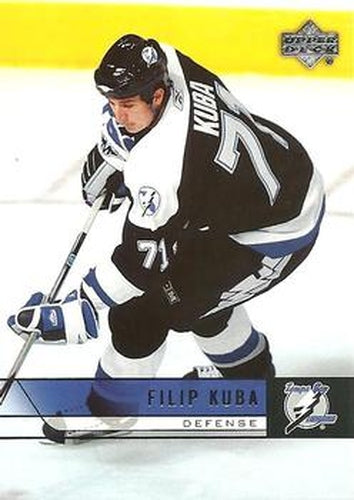 #424 Filip Kuba - Tampa Bay Lightning - 2006-07 Upper Deck Hockey