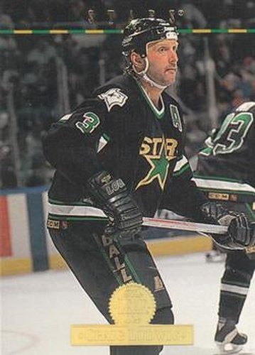 #424 Craig Ludwig - Dallas Stars - 1994-95 Leaf Hockey