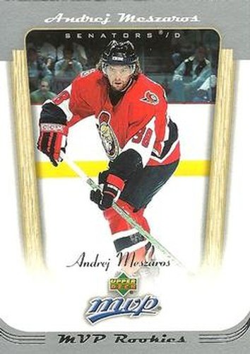 #424 Andrej Meszaros - Ottawa Senators - 2005-06 Upper Deck MVP Hockey