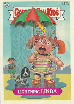 #424b Lightning Linda - 1987 Topps Garbage Pail Kids Series 11