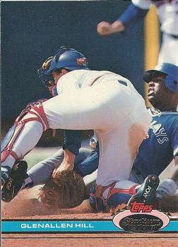 #425 Glenallen Hill - Toronto Blue Jays - 1991 Stadium Club Baseball